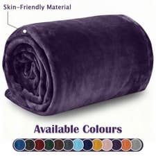 Soft Fleece Throw Blanket Warm Lightweight