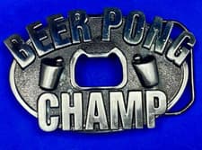 Beer Pong Champ Novelty Bottle Opener
