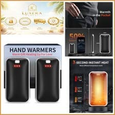Rechargeable Hand Warmers Electric Pocket Heater