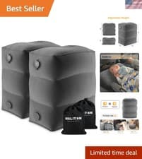 Inflatable Foot Rest Pillow For Air