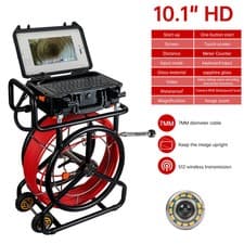 10.1"hd Sewer Camera 512hz Transmission Image