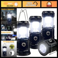 Portable LED Camping Lanterns Collapsible, Waterproof,