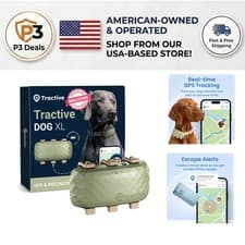 Durable XL Smart Dog GPS Tracker—live