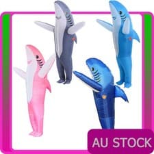 Inflatable Blue Grey Shark Sea Animal