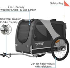 Doggyhut® Premium Large/xl Pet Bike Trailer