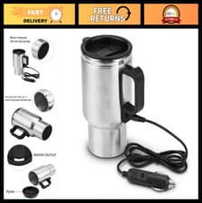 450ml Electric Car Kettle Travel Mug