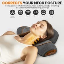 Portable Neck Massage Pillow With Heat