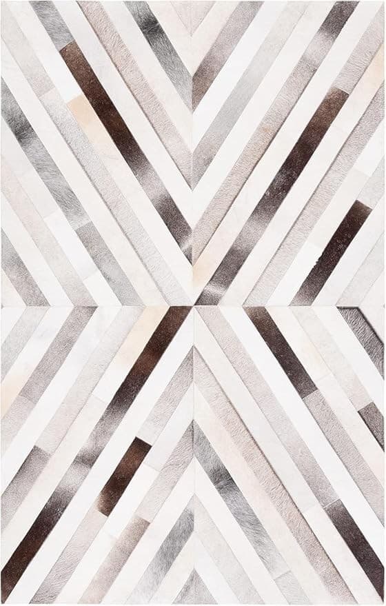 Premium Quality Unique Handmade Leather Rug carpet Design for Home Decor Gift 44