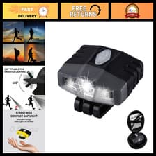 Rechargeable Waterproof Mini LED Clip-on Cap