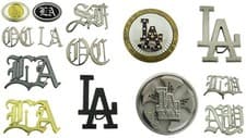 Los Angeles Dodgers Team Logo Belt