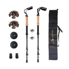 Montem 3K Carbon Fiber Trekking Poles