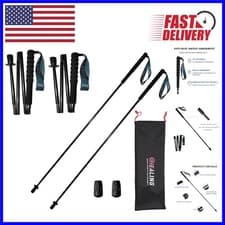 Portable Ultralight Carbon Fiber Trekking Poles