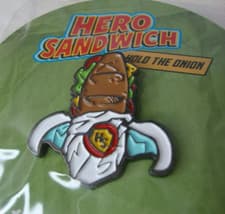 Hero Sandwich Enamel Pin Novelty Funny