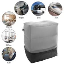 Inflatable Travel Pillow, Foot Rest Leg