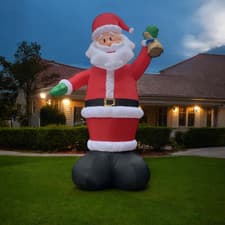 Gemmy Airblown Inflatable Giant Santa