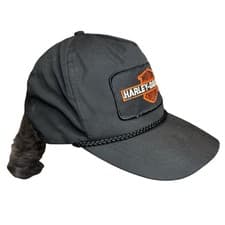 Harley Davison Adjustable Hat With Rat