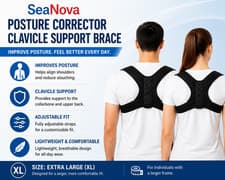 Seanova Posture Corrector Clavicle Support Brace