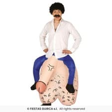 Inflatable Testicles Fan Adults Novelty Funny