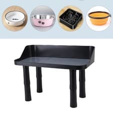 Adjustable Elevated Pet Bowl Stand Lifting