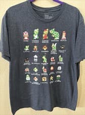 Super Mario Bros XL T- Shirt