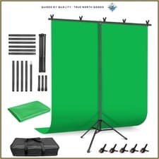 Portable Green Screen Kit 8x7.5ft