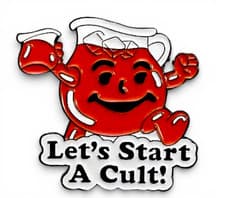 Kool-aid Pitcher Enamel Pin Novelty Collectible