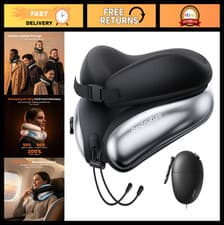 Adjustable Travel Neck Pillow Inflatable Memory