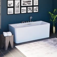 Freestanding Soaking Jetted Bathtub SPA Hydro