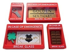 Case Of Emergency Novelty Shadow Box
