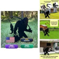 Liqiaofang Funny Bigfoot Garden Stake