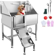 Pet Dog Bathing Station W/stairs Professional