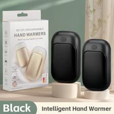 2-in-1 Rechargeable Hand Warmers Twin Pack