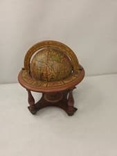 Old World Zodiac Astrology Wooden Desktop