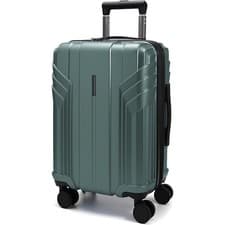 Haze Green Expandable Carry On Luggage