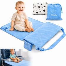 Toddler Airplane Seat Extender Inflatable Footrest
