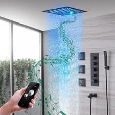 16” Square Cascada Luxury Cristallo LED