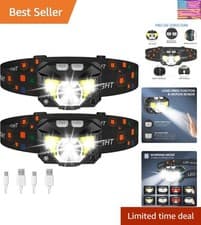 Headlamp Flashlight, Lumen Ultra-light Bright LED