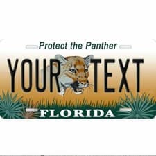 Florida Protect The Panther Personalized Custom