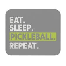 Pickleball Mouse Pad Eat. Sleep. Pickleball.