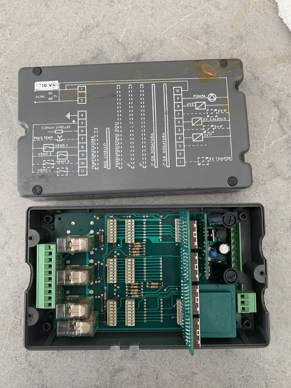 Electronic Dosing Card Gicar 857017 for Commercial Espresso Machine
