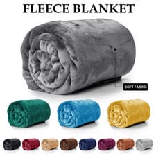 Fleece Blanket Soft Warm Cozy Twin