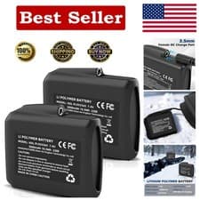 7.4v 5000mah Lithium Polymer Batteries Rechargeable
