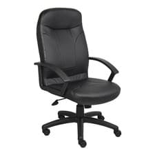 Pemberly Row Executive High Back Faux