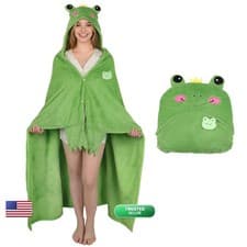Zixumild Wearable Blanket Hoodie Oversized Hooded