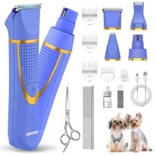 4-in-1 Electric Dog Grooming Kit, Low