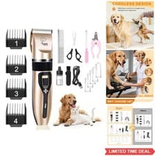 Pet Hair Clippers Low Noise Electric