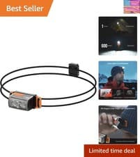 1-600 Lumen Ultra Bright Lightweight Headlamp,