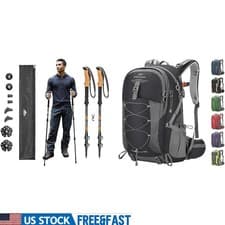 Aluminum Trekking Poles W/ Cork Grips