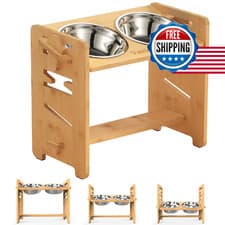 Vantic Elevated Dog Bowls Adjustable Raised