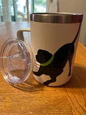 Insulated 14oz Travel Mug W/ Handle